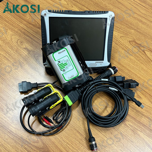 Per il VOCOM 1 interfaccia VOCOM1 88890300 + CF19 computer portatile per autocarro pesante escavatore scanner strumento diagnostico con ECU di programmazione cavo di prova - Product Image 3