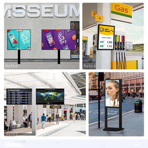 Wasserdichtes 4K-Touchscreen-<span class=keywords><strong>LCD</strong></span>-<span class=keywords><strong>Display</strong></span> mit 4K-Auflösung für Drive-Thru-Restaurants 3000Nits Digital Signage-Werbung