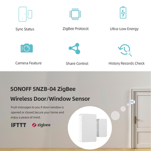 Sonoff ZigBee Gateway Bridge Wireless Finestra del Portello Del Sensore Interruttore Sensore di Umidità di Temperatura Sensore di Movimento Senza Fili Casa Intelligente - Product Image 2