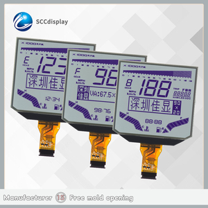 Schermo LCD personalizzato a 7 segmenti Anti-abbagliamento SJXDGW020 moto contachilometri digitale strumento modulo LCD personalizzato - Product Image 2