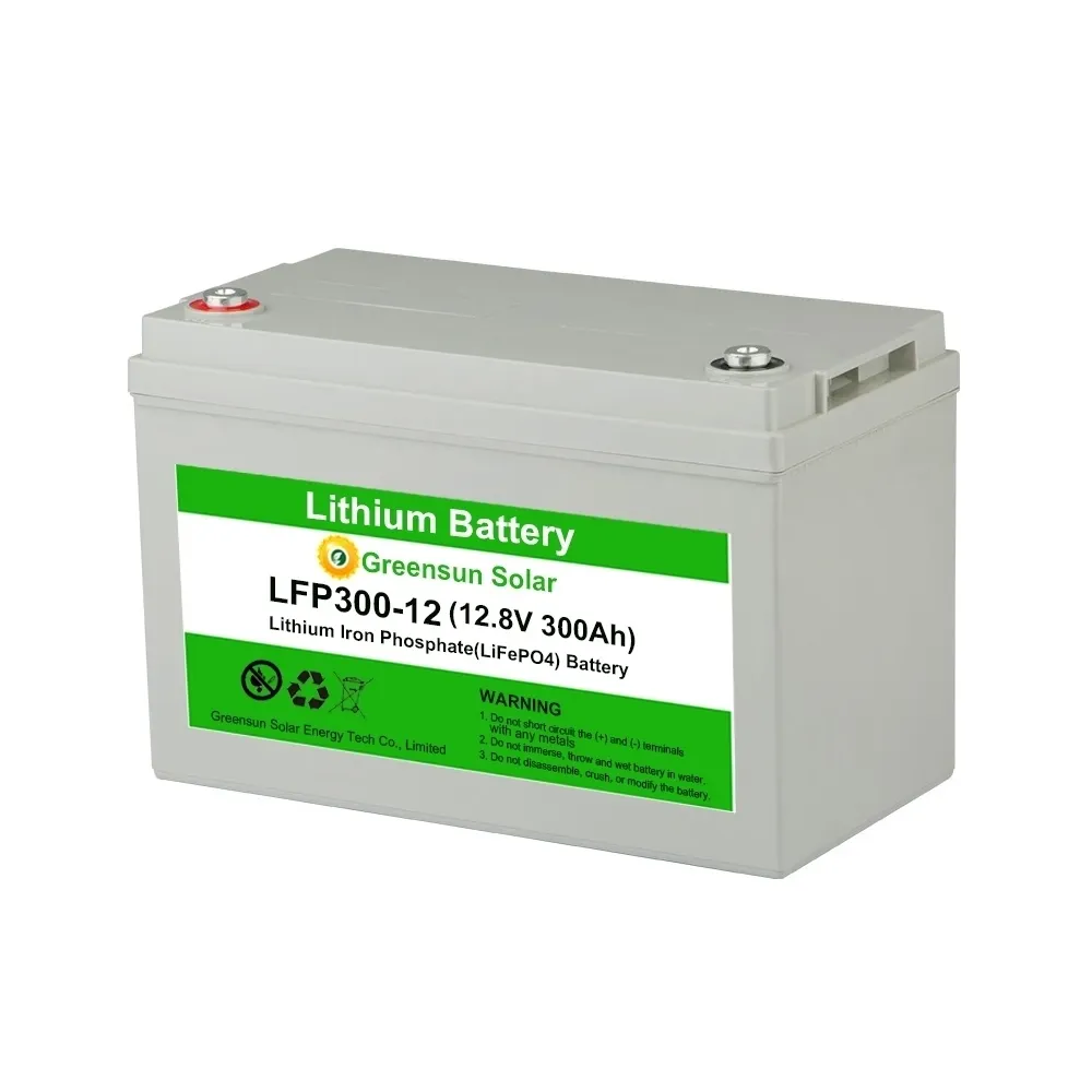 Lagerung Deep Cycle 300ah Lithium batterie 12v 300 AH Lithium eisen batterien für zu Hause