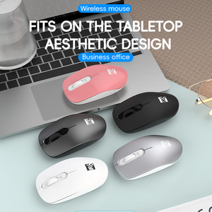 2.4G Wireless Ergon omic Cool Color Einstellbare 1600DPI Office Mouse Accept Logo Custom ized - Product Image 6