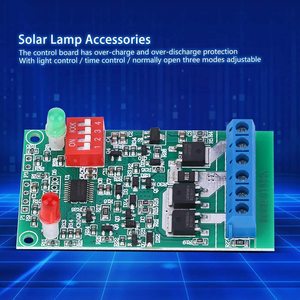3A 3,7 V/7,4 V/11,1 V Lithium batterie Solar lampen platine Leiterplatte Solar platine Steuer modul PWM - Product Image 6