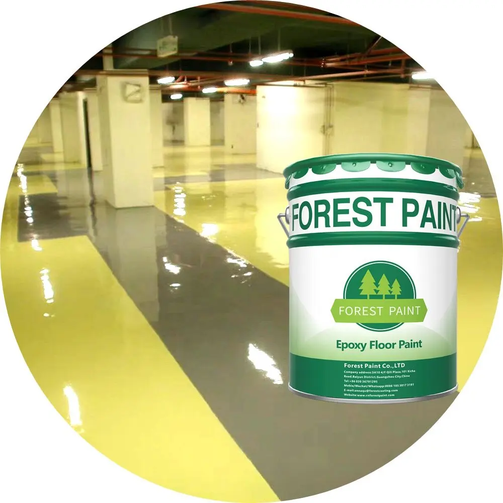 hot sale eco-friendly epoxy resin self-leveling floor paint