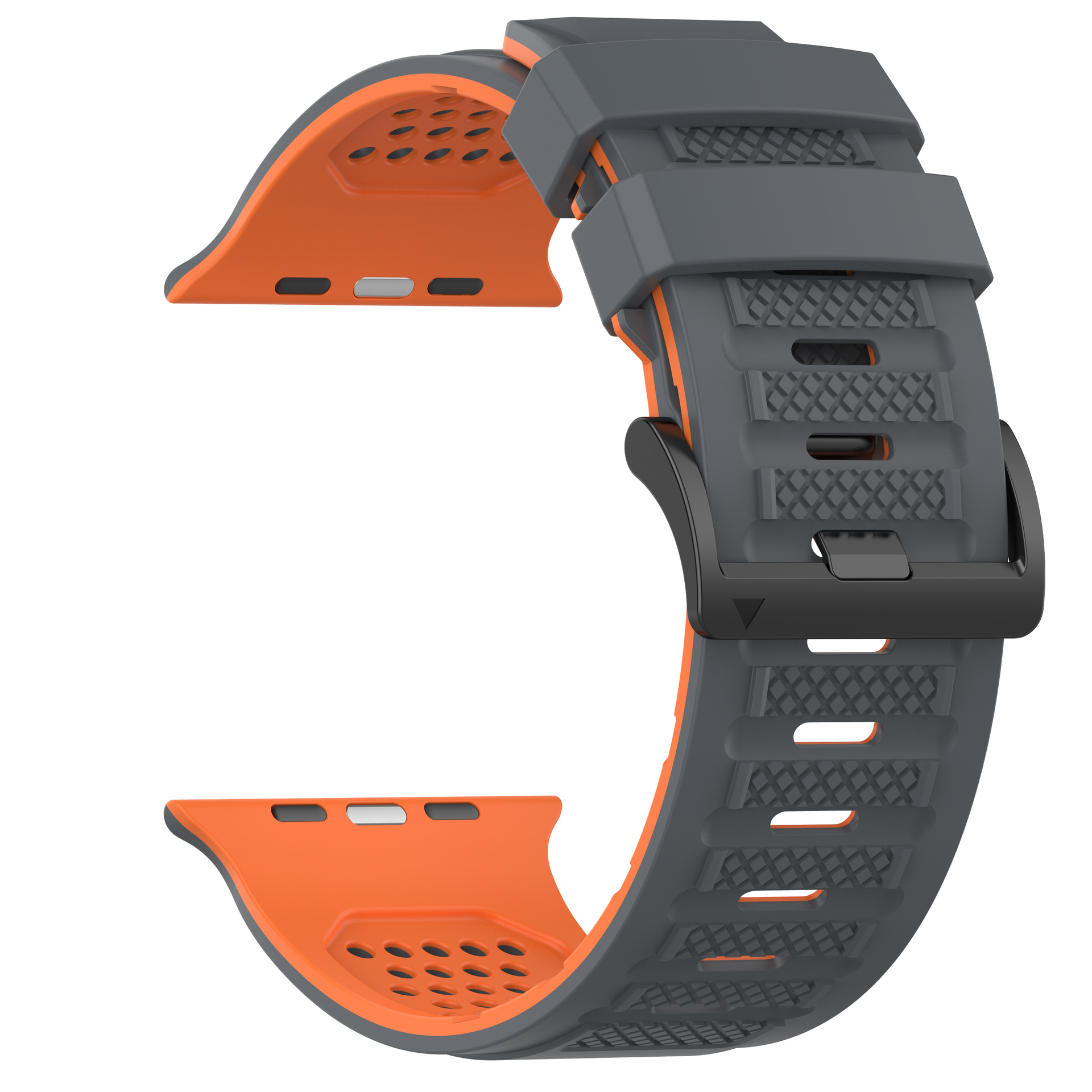 Space gray orange