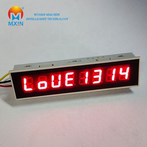 0,4 inch 8 разрядный светодиодный дисплей красный светодиод сегмент протокол MODBUS rtu светодиодный экран дисплея - Product Image 5