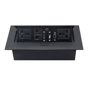Nuevo estilo, precio más bajo, enchufe emergente multifuncional, toma de corriente inalámbrica de escritorio, cocina, 6 vías con interruptor, enchufe 10a - Product Image 1