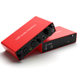 Usb Audio Interface Midi Recording Digital Professional Package Pc Live Interface De Audio Studio Set m Audio Sound Card - Product Image 1