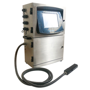 2025 Nachrichten Inkjet <span class=keywords><strong>Batch</strong></span> Code Drucker Kontinuierlicher Cij Ablaufdatum Codierer Drucker Haustier flasche Codier maschine Lösungsmittel Tinte Einfarbig