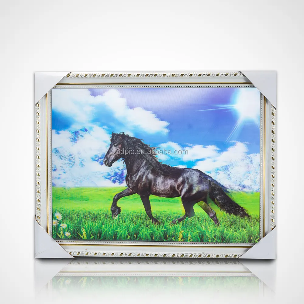 Impresión Lenticular 3D personalizada para caballo