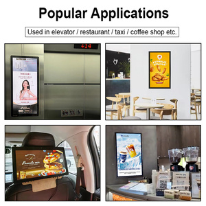 Pantalla LCD de señalización Digital de montaje en pared de 21,5 pulgadas para publicidad interior Conexión de red Android - Product Image 6