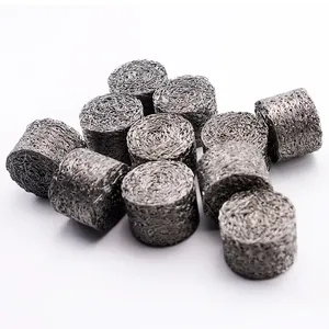 Quality Assurance Copper Compressed <strong>Filter</strong> <strong>Demister</strong> Pad Knitted Wire Mesh <strong>Ss</strong> <strong>304</strong>