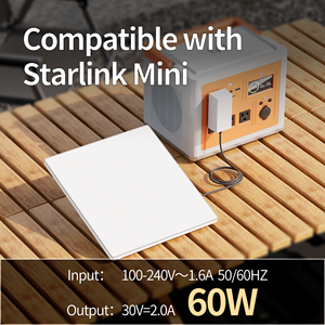 Adaptador de CA compacto de 60W Fuente de alimentación Entrada Global 100-240V 30V 2A Cargador de repuesto de salida para uso residencial Mini Starlink - Product Image 5