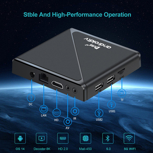 TV98 ATV Pro Android TV 4K dispositivo di Streaming con telecomando vocale Smart TV Box 2GB 16GB - Product Image 4