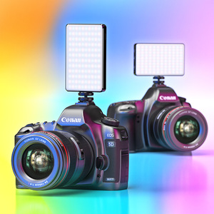Konferans aydınlatma dolgu fotoğrafçılığı Led ışık Smartphone klip Video LED kamera ışık - Product Image 3