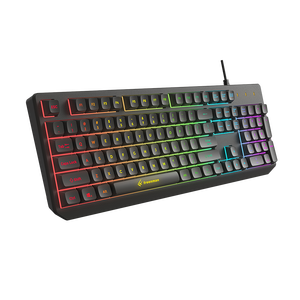 Full Size 104 Keys Rainbow Color Wired Gaming <strong>Keyboard</strong> Membrane Operation in English for <strong>Computers</strong> - Product Image 2