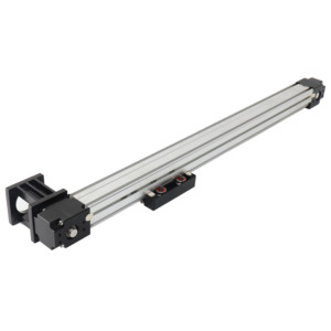 Guía lineal cnc HPB45, longitud efectiva de recorrido de 500mm, correa de distribución, módulo de movimiento de guía deslizante lineal, actuador lineal de 100mm - Product Image 3