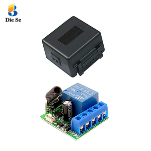 RFトランスミッター433MhzリモートコントロールワイヤレスコントロールスイッチDC12V1CHリレーレシーバーモジュール - Product Image 1