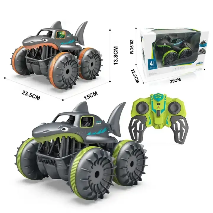 2,4 GHz 360 Rotation Amphibious Rc Auto für Kinder Funks teuerung Wasserdicht Rc Monster Truck Stunt Auto 4 Kanal Crawler Boys Toy