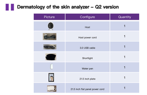 Fast Shipping <strong>Eight</strong>-spectrams <strong>Imaging</strong> 3 Camera Skin Analyzer Machine Skin Care Tester Scanner 3D Skin Analyzer Factory Price - Product Image 6