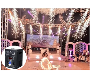 TOPHot Selling <strong>Led</strong> Flame <strong>LED</strong> Battery Light Remote Glow Furniture New Design Wedding <strong>Led</strong> Cold Flame Spark Machine Party Event bar - Product Image 5