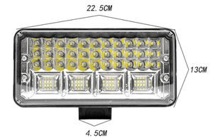 Otomobil ve kamyon için sınır ötesi ihracat geniş alan görünümü üç ila beş inç kare çalışma ve geri vites ışıkları ile LED farlar - Product Image 5