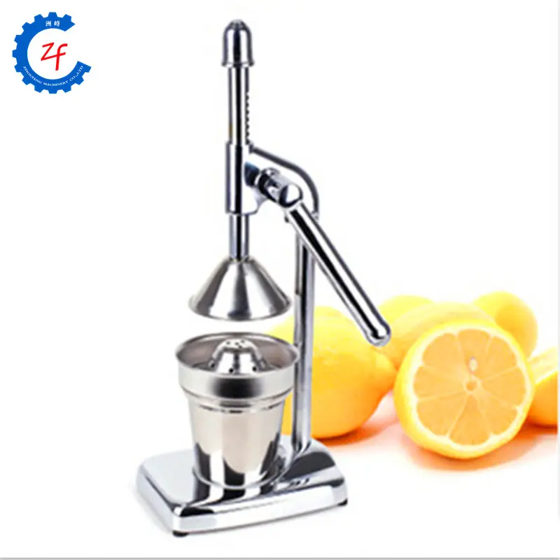 Exprimidor manual de cítricos de acero inoxidable, máquina de prensado de zumo, naranja y limón