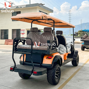 Cho sự tiến hóa 6-hành khách điện Golf giỏ hàng bằng moto Trung Quốc Mini Wagon với cho Dot giấy chứng nhận - Product Image 3