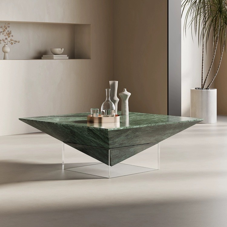Flor verde grande