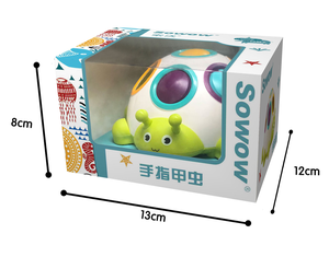 Baby Education Learning Cartoon Finger <strong>Toys</strong> for Kids Early Educational Beetle Shape Infants Fidget Pop <strong>Toy</strong> - Product Image 6