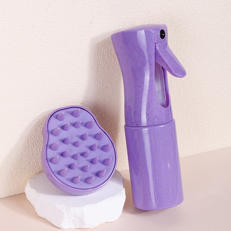 Ensemble de pailles de blé série 1 (violet)