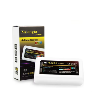 FEICAN Mi Light Series 2,4G 4-Zone LED RGBW RF Controlador inalámbrico 12V PWM Cambio de color Brillo Atenuación RGBWW Tira de luces - Product Image 1
