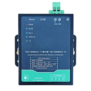 Automotive <strong>Ethernet</strong> 100/1000BASE-<strong>T1</strong> to 100/1000BASE-TX Media Converter Adapter In-Vehicle Networking Telecommunications Product - Product Image 4