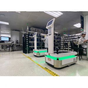 การขนส่งโลจิสติกส์อัจฉริยะ AMR 1.2Ton ความจุแฝงคลังสินค้า AMR - Product Image 1