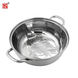 中国ステンレス鋼工場提供耐熱オパールガラスキャセロールセット器具 & ホットポットセットSSハンドルキッチン用 - Product Image 3