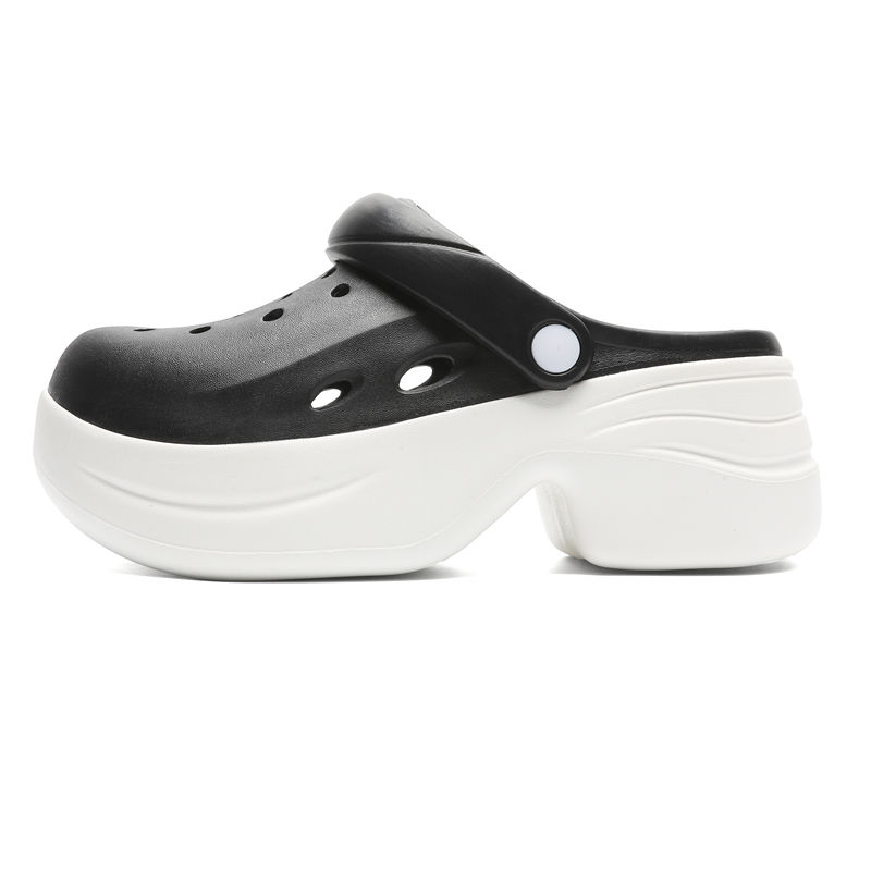 White Sole with Black Upper