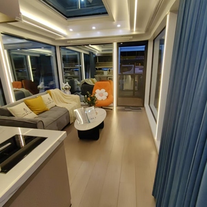 Özelleştirilebilir Modern tasarım Mini prefabrik ev 1-Year garanti ofis otel kullanımı hafif hızlı kurulum çelik çerçeve ev - Product Image 3