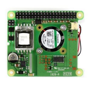 Potenza ufficiale del lampone Pi su cappello Ethernet Le apparecchiature di approvvigionamento energetico della rete 802.3af PoE hanno richiesto il supporto per RPI 3B 4B
