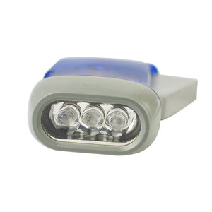 Portable 3 LED Emergency <strong>Dynamo</strong> Flashlights Mini Hand Pressure Outdoor <strong>Torch</strong> for Camping Flash Light - Product Image 3