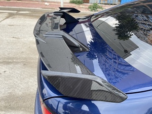 2021 G80 G82 M3 M4ด้านหลังสปอยเลอร์ MP Style คาร์บอนไฟเบอร์ด้านหลังสูงสำหรับ BMW G8X M3 M4 Universal สไตล์ Wing - Product Image 2