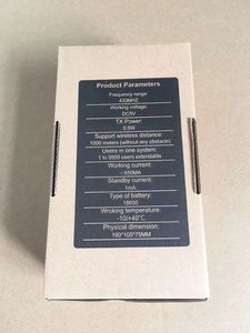 Intercomunicador inalámbrico con pantalla LCD, 433MHZ, audio para puerta, sistema de audio compatible con max 9999 apartamentos