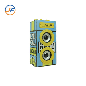 Atacado 3 polegada Eco Friendly HiFi Madeira Outdoor Speaker Com função karaoke