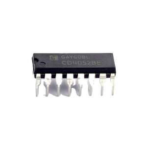 Original chip package CD4052BE DIP-16 Communication video USB transceiver switch Ethernet signal interface chip - Product Image 1
