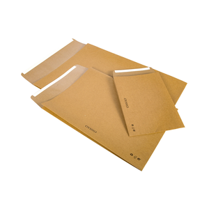 Thân Thiện Với Môi Có Thể Ủ <span class=keywords><strong>Kraft</strong></span> Giấy Phong Bì Tự Dính Craft Bọc Cho Lô Hàng Biểu Tượng Nghệ Thuật Túi Giấy - Product Image 4