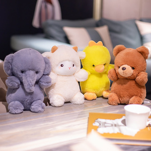 ของเล่นตุ๊กตายัดไส้รูปช้างและช้างออกแบบได้ตามต้องการดีไซน์รูปสัตว์สำหรับเด็กทารกและเด็ก - Product Image 2