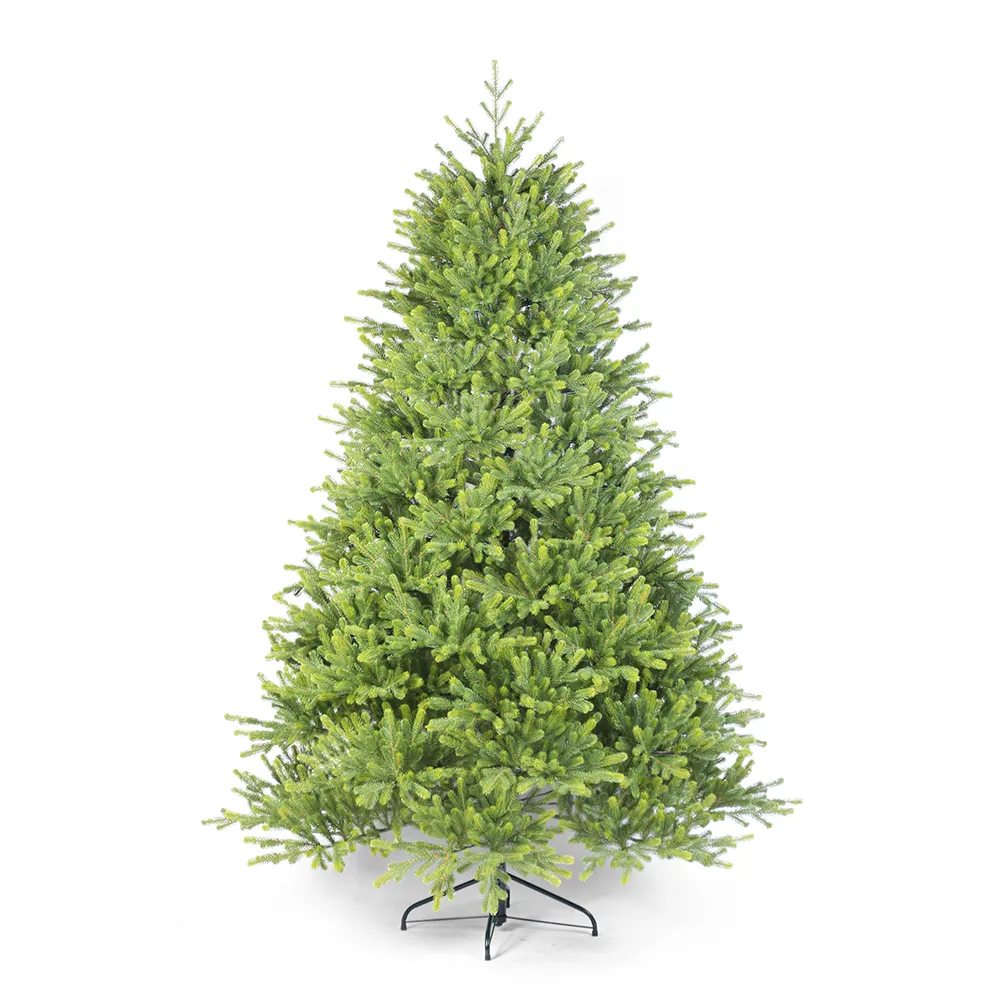 5ft/6ft/7ft/8ft/9ft PE árbol de Navidad artificial Nuevo estilo Verde Lujo Árbol de Año Nuevo