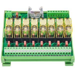 Módulo de Relé de Salida Digital de 8 Canales Módulo de Relé de Potencia con Fusible de 24V CC, 1 Unidad - Product Image 3