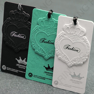 Etiquetas de marca de papel personalizadas, etiquetas de producto, logotipo personalizado, cadena, etiqueta colgante reciclada de moda para ropa - Product Image 6