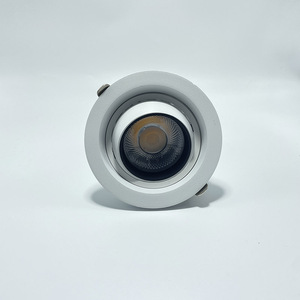 ไฟสปอตไลท์ดาวน์ไลท์แบบฝัง18W 28W 35W โคมไฟเพดานอลูมิเนียมแบบปรับได้ - Product Image 3