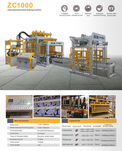 QTY10-15 Fully Automatic Hydraulic Pressure <strong>Interlocking</strong> Industry <strong>Blocks</strong> Making Machine Fly ASH Crush Stone - Product Image 2